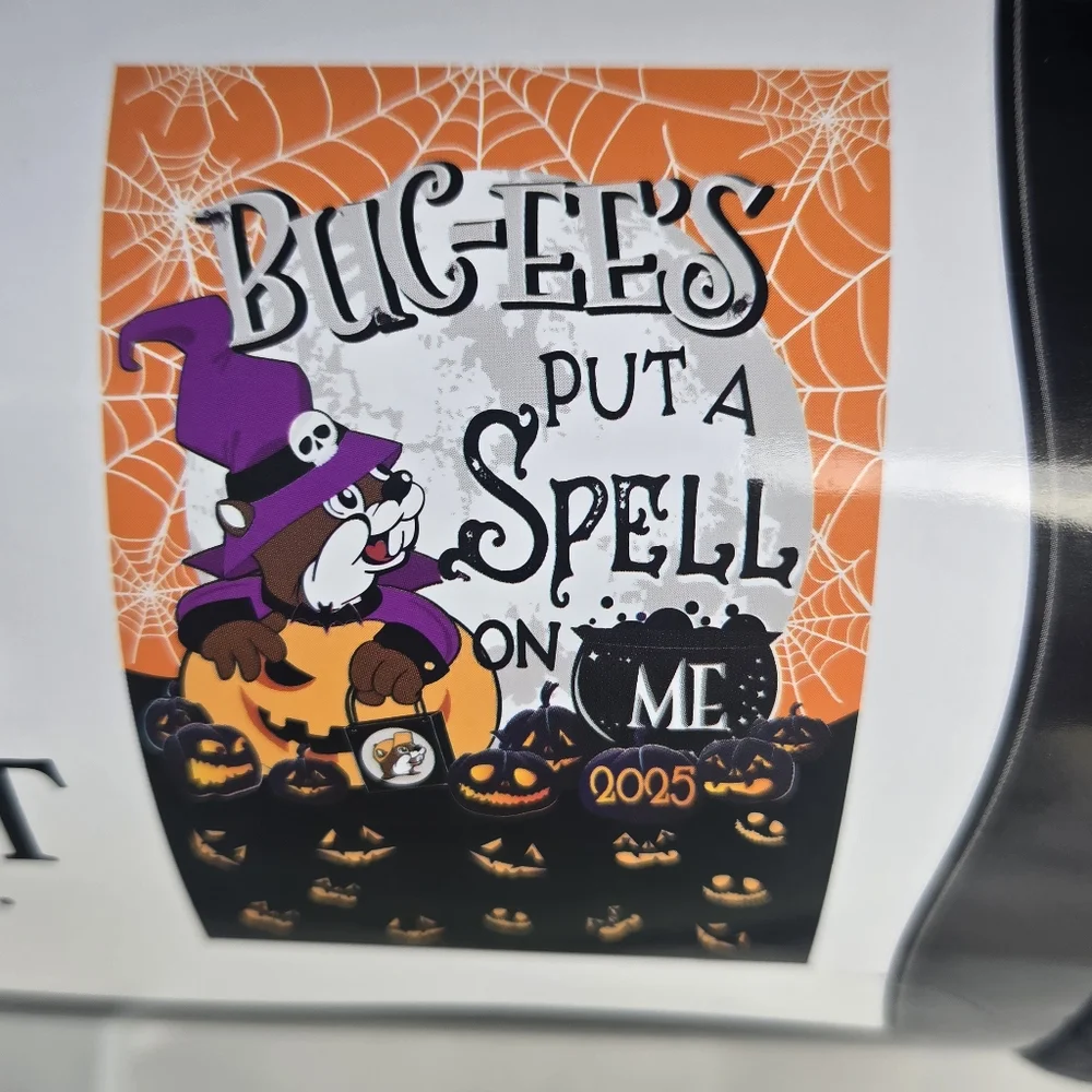Put A Spell On Me BUCEE 2025 Holiday Beaver Throw, Bucee Halloween Blanket NEW